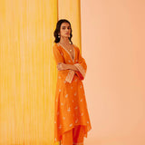 Orange Daydream Dori Kurta Set