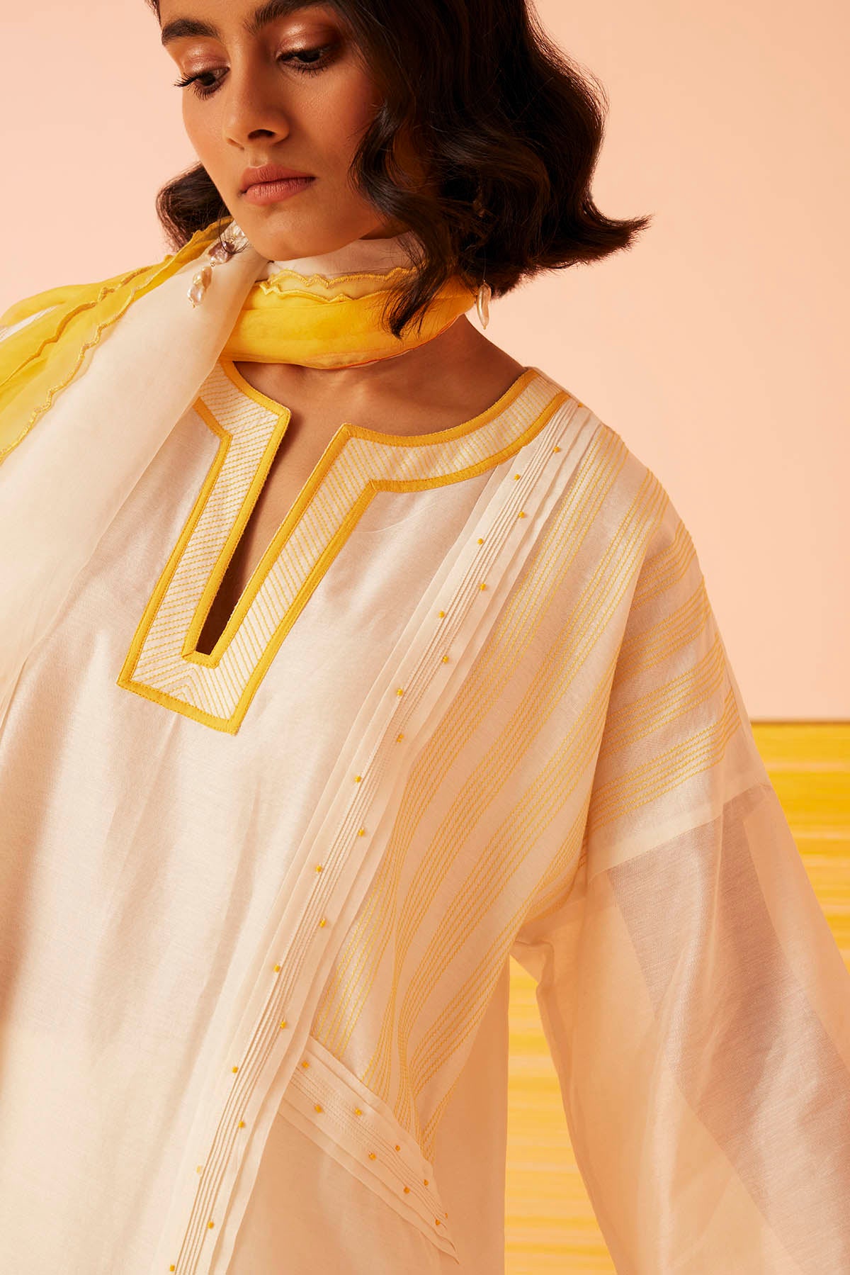 Morning Dreams Panelled Kurta Set