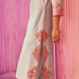 Oasis Crew Neck Kurta Set