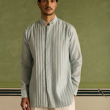 Azeem - Ice Blue Kurta Set
