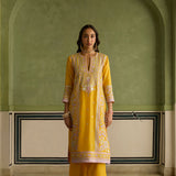 Fasana - Yellow Kurta Set