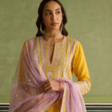 Fasana - Yellow Kurta Set