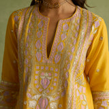 Fasana - Yellow Kurta Set