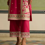 Fasana - Crimson Magenta Kurta Set