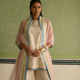 Arzoo - Ivory Sharara Set