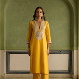 Haya - Yellow Kurta Set