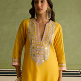 Haya - Yellow Kurta Set
