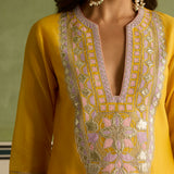 Haya - Yellow Kurta Set