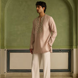 Nisaar - Baby Pink Kurta Set