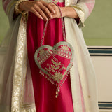 Lamha - Crimson Magenta Kurta Set