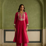 Lamha - Crimson Magenta Kurta Set