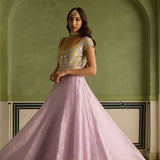 Dastaan - Lilac Anarkali