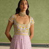 Dastaan - Lilac Anarkali