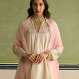 Silsila - Ivory Salwar Set