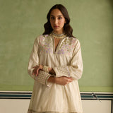 Silsila - Ivory Salwar Set