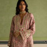 Dua - Pink Banarasi Kaftan