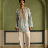 Jigar - Ice Blue Kurta Set