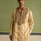 Zorawar - Ivory & Gold Kurta Set