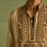 Zorawar - Ivory & Gold Kurta Set