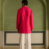 Maahi - Rani Pink Kurta Set