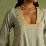 Ehsaas - Sea Green Kurta Set