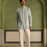 Azeem - Ice Blue Kurta Set