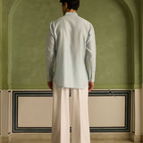 Azeem - Ice Blue Kurta Set