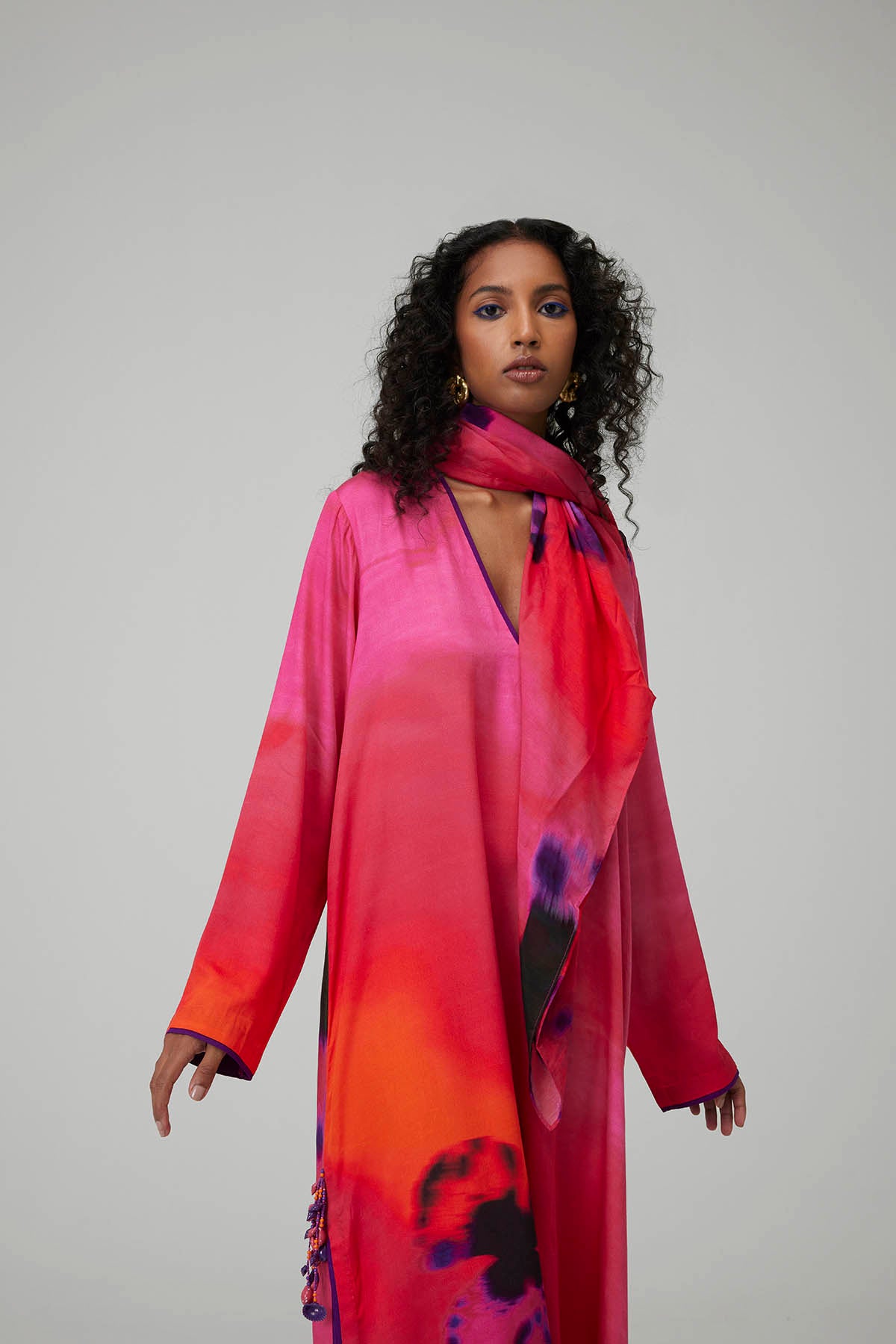 In Bloom Straight Kaftan - RTS