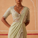 Gayatri Draped Sari-HYD