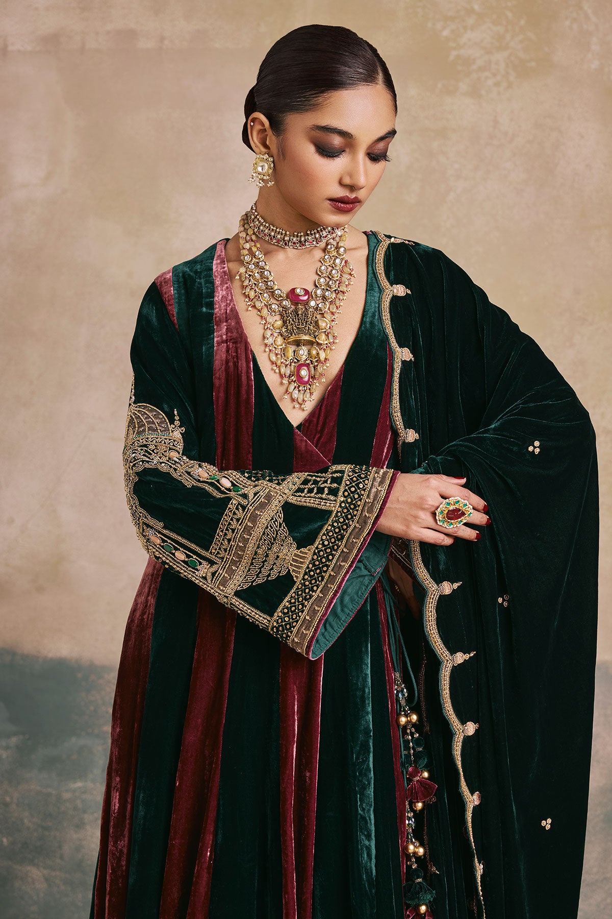 Jahanara Anarkali Set