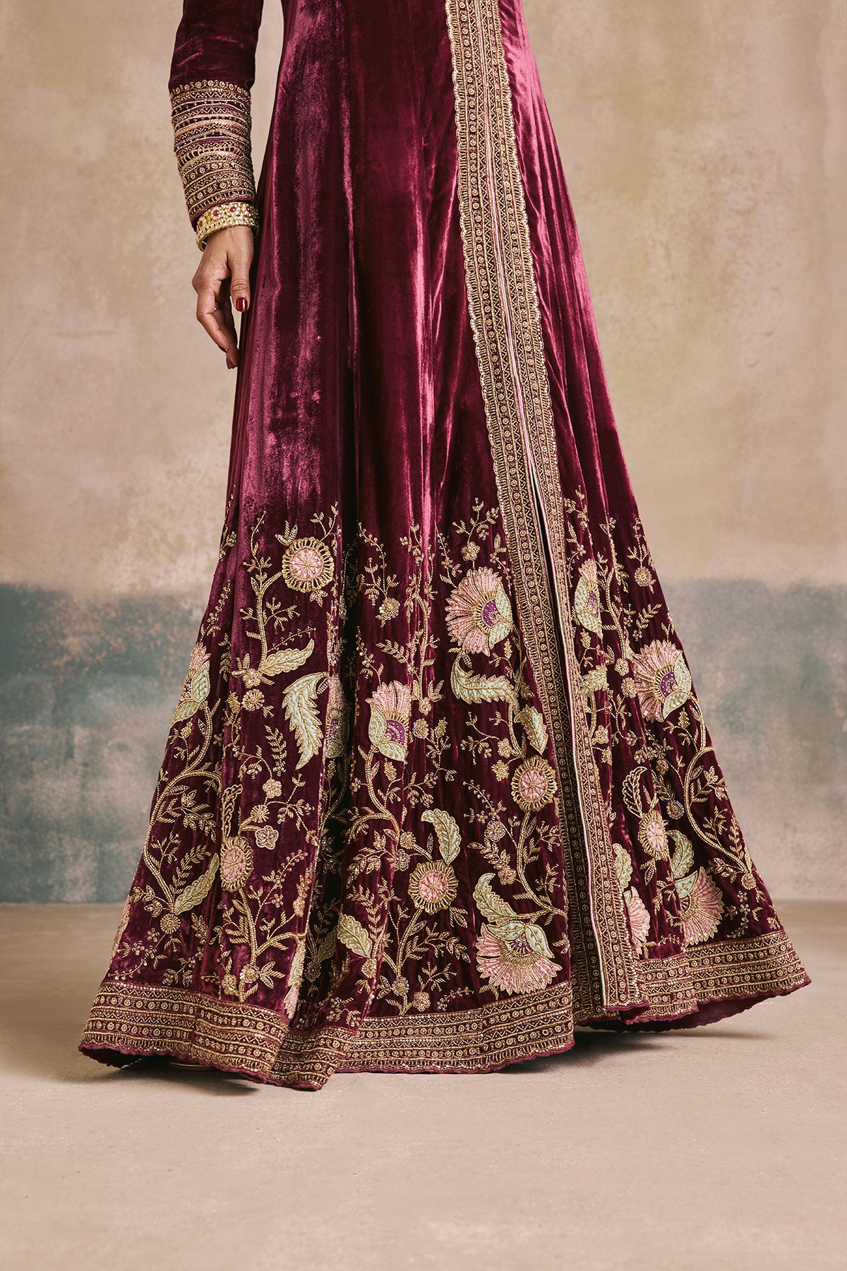 Saba Velvet Anarkali