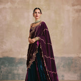 Rukhsar Corset Sharara Saree