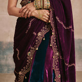 Rukhsar Corset Sharara Saree