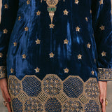 Mehtab Velvet Gharara Set