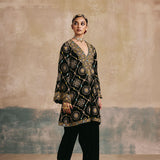 Nilofer Velvet Kurta Set