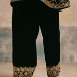 Nilofer Velvet Kurta Set