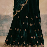 Mehrunissa Draped Sharara Saree