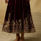 Anvaya Velvet Dress