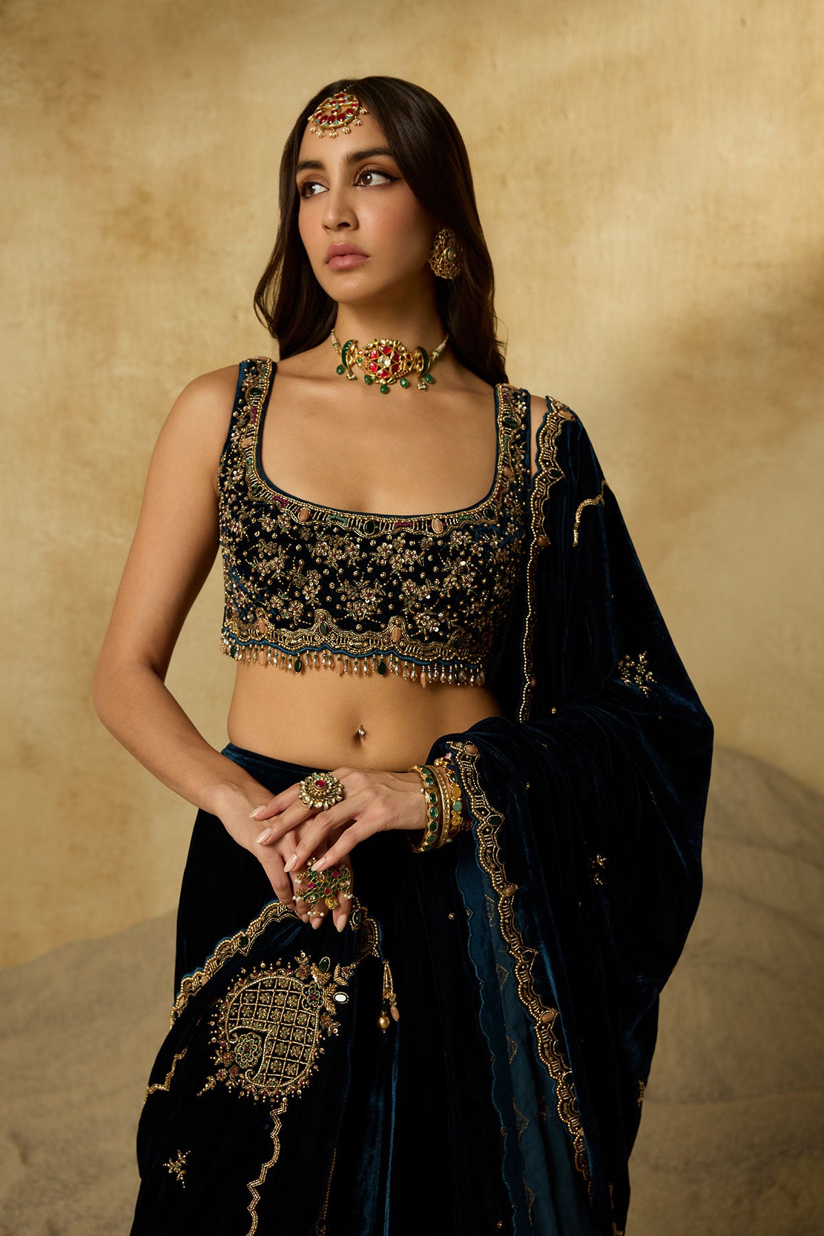 Jaal Lehenga Set