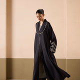 Carbon - Black Abaya Dress