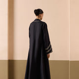 Carbon - Black Abaya Dress