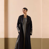 Carbon - Black Abaya Dress