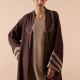 Carbon - Brown Abaya Dress