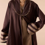 Carbon - Brown Abaya Dress