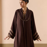 Carbon - Brown Abaya Dress