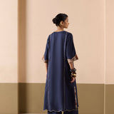 Outlook - Navy Kurta Set