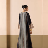Noon - Black & Sage Kaftan