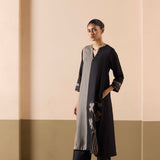 Serif - Black Kurta Set
