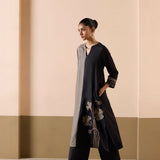 Serif - Black Kurta Set