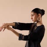 Serif - Black Kurta Set